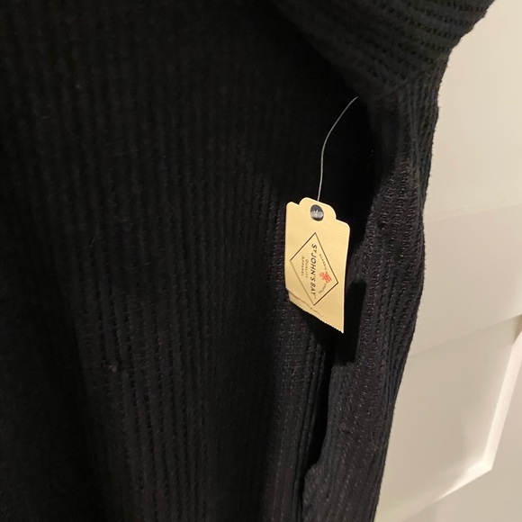 St. John's Bay Black Cowl Neck Sweater - Picture 5 of 7